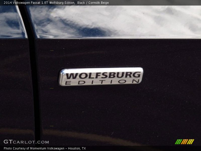 Black / Cornsilk Beige 2014 Volkswagen Passat 1.8T Wolfsburg Edition