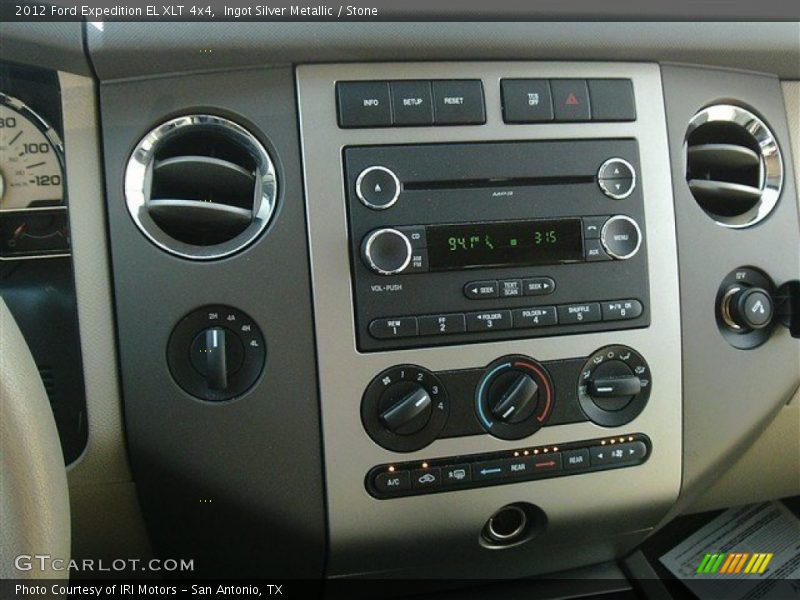Ingot Silver Metallic / Stone 2012 Ford Expedition EL XLT 4x4