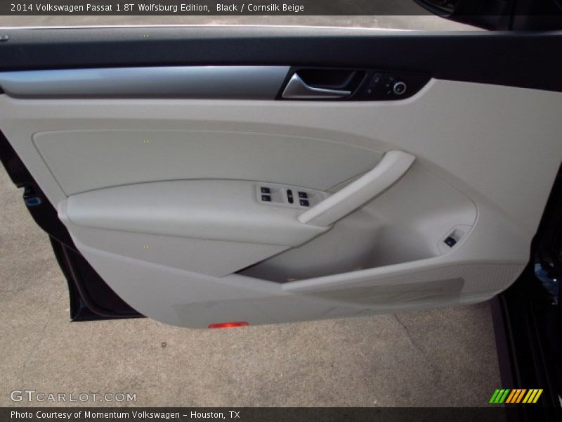 Black / Cornsilk Beige 2014 Volkswagen Passat 1.8T Wolfsburg Edition