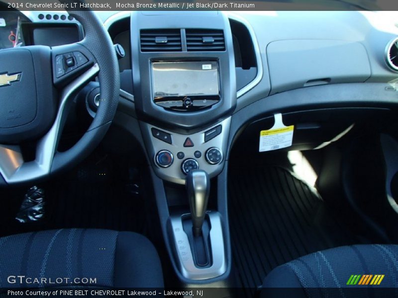 Mocha Bronze Metallic / Jet Black/Dark Titanium 2014 Chevrolet Sonic LT Hatchback