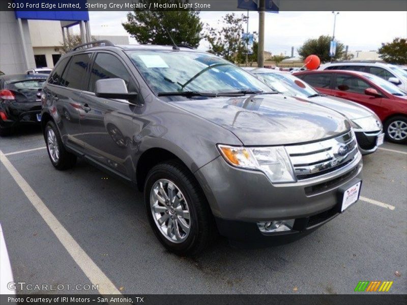 Sterling Grey Metallic / Medium Light Stone 2010 Ford Edge Limited
