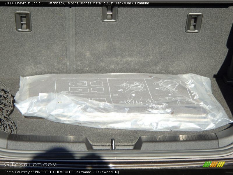 Mocha Bronze Metallic / Jet Black/Dark Titanium 2014 Chevrolet Sonic LT Hatchback