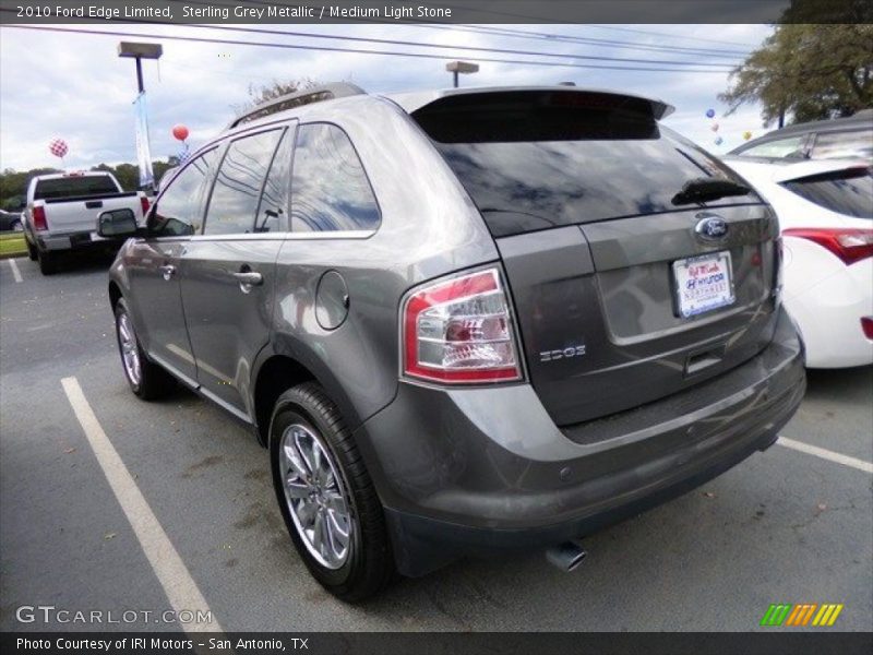 Sterling Grey Metallic / Medium Light Stone 2010 Ford Edge Limited