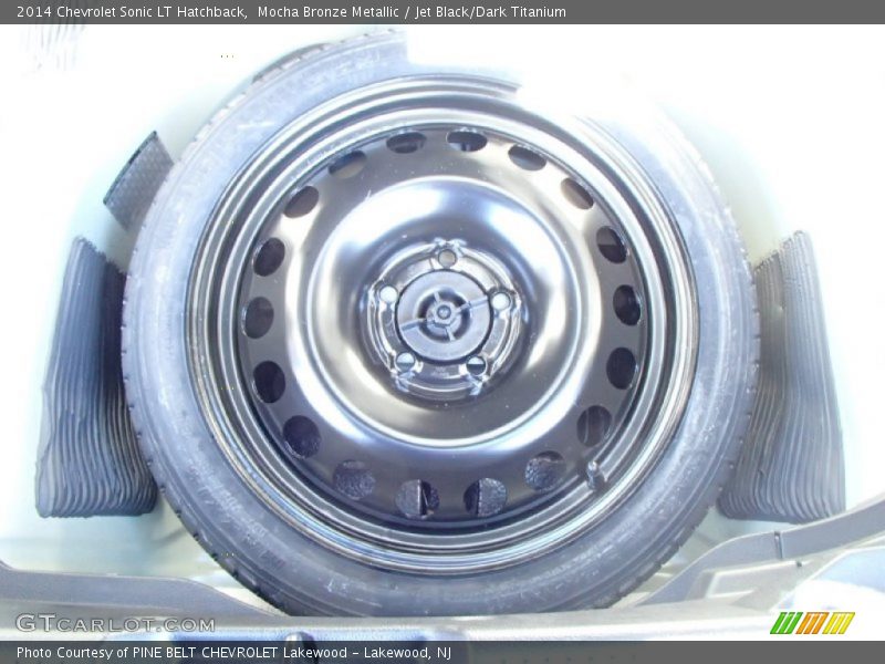 Mocha Bronze Metallic / Jet Black/Dark Titanium 2014 Chevrolet Sonic LT Hatchback