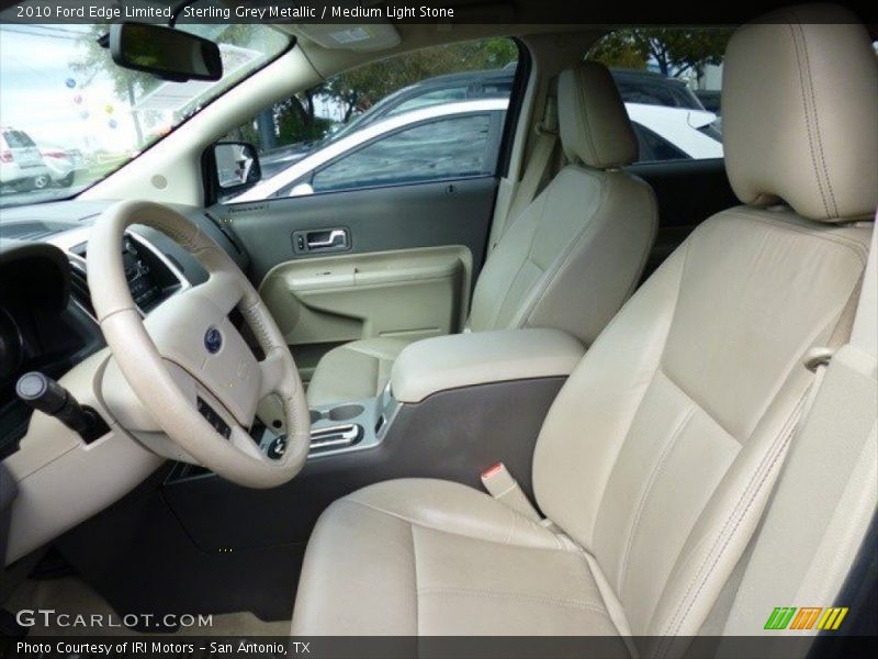 Sterling Grey Metallic / Medium Light Stone 2010 Ford Edge Limited