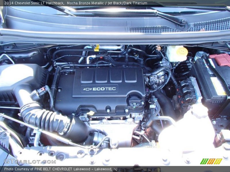 Mocha Bronze Metallic / Jet Black/Dark Titanium 2014 Chevrolet Sonic LT Hatchback