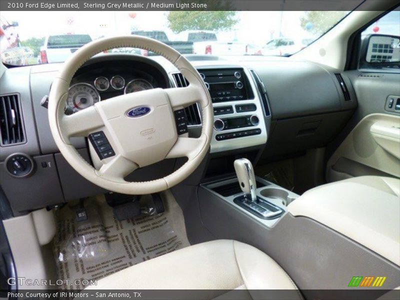 Sterling Grey Metallic / Medium Light Stone 2010 Ford Edge Limited