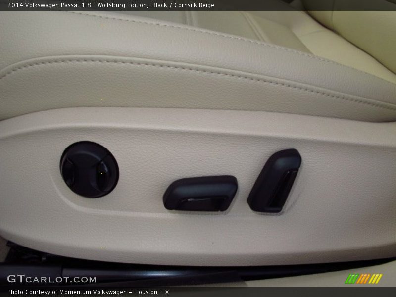 Black / Cornsilk Beige 2014 Volkswagen Passat 1.8T Wolfsburg Edition