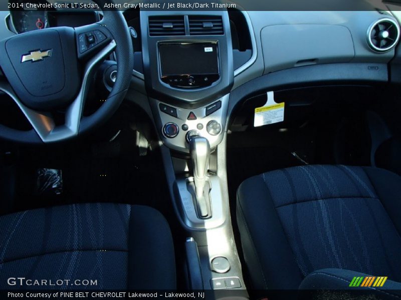 Ashen Gray Metallic / Jet Black/Dark Titanium 2014 Chevrolet Sonic LT Sedan