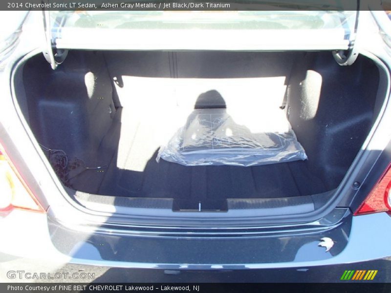 Ashen Gray Metallic / Jet Black/Dark Titanium 2014 Chevrolet Sonic LT Sedan