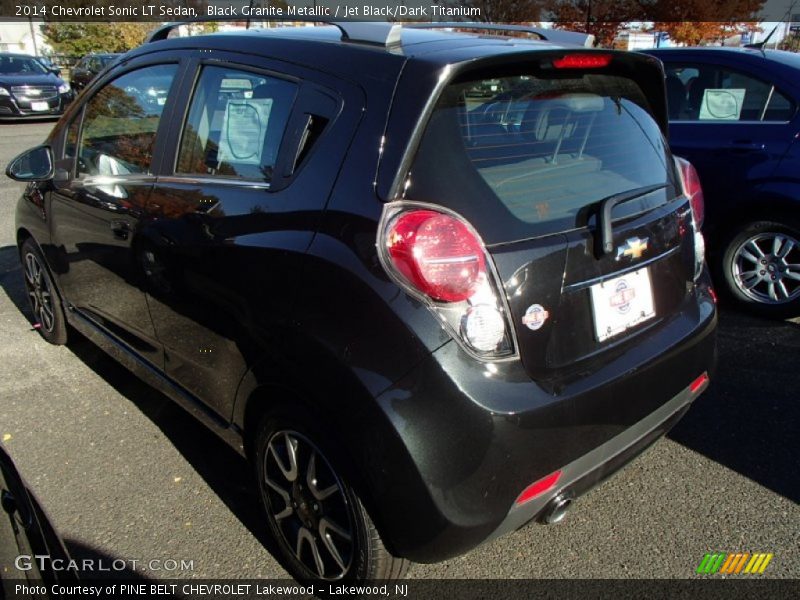 Black Granite Metallic / Jet Black/Dark Titanium 2014 Chevrolet Sonic LT Sedan