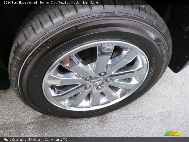 Sterling Grey Metallic / Medium Light Stone 2010 Ford Edge Limited