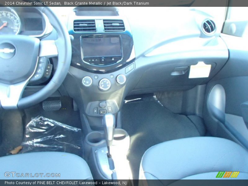 Black Granite Metallic / Jet Black/Dark Titanium 2014 Chevrolet Sonic LT Sedan
