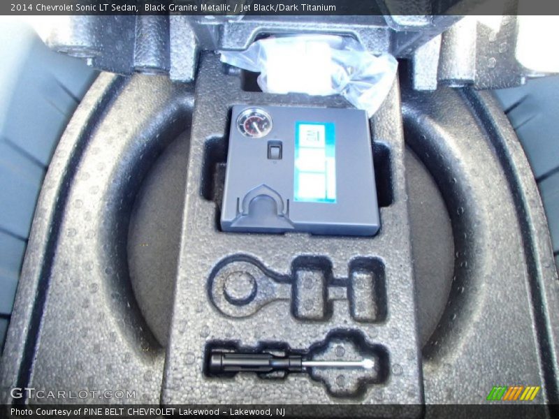 Black Granite Metallic / Jet Black/Dark Titanium 2014 Chevrolet Sonic LT Sedan
