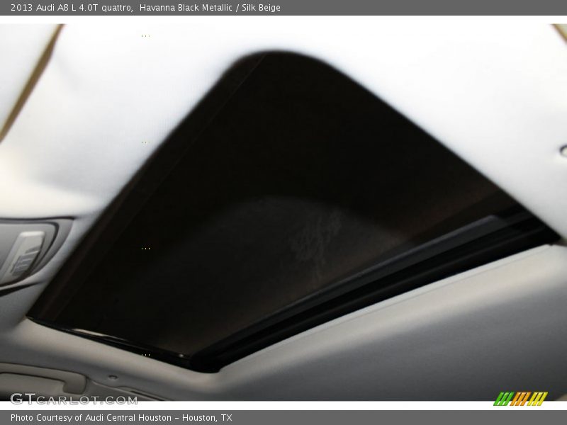 Havanna Black Metallic / Silk Beige 2013 Audi A8 L 4.0T quattro