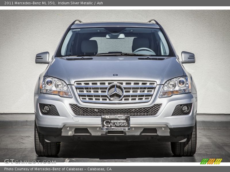 Iridium Silver Metallic / Ash 2011 Mercedes-Benz ML 350