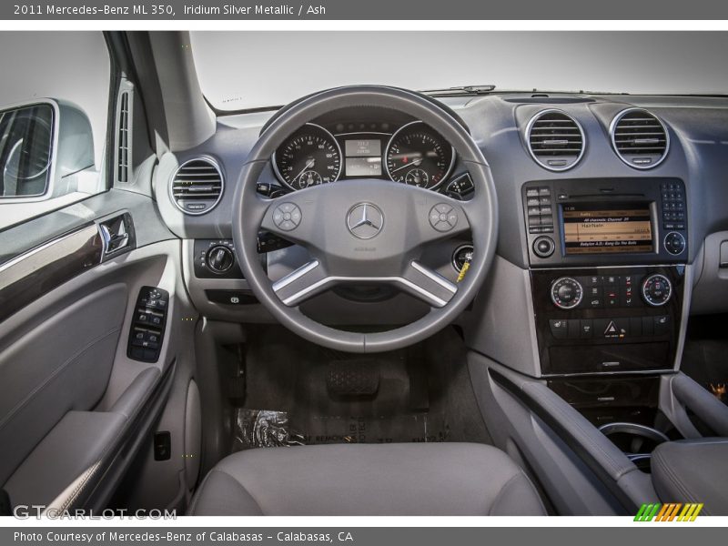 Iridium Silver Metallic / Ash 2011 Mercedes-Benz ML 350