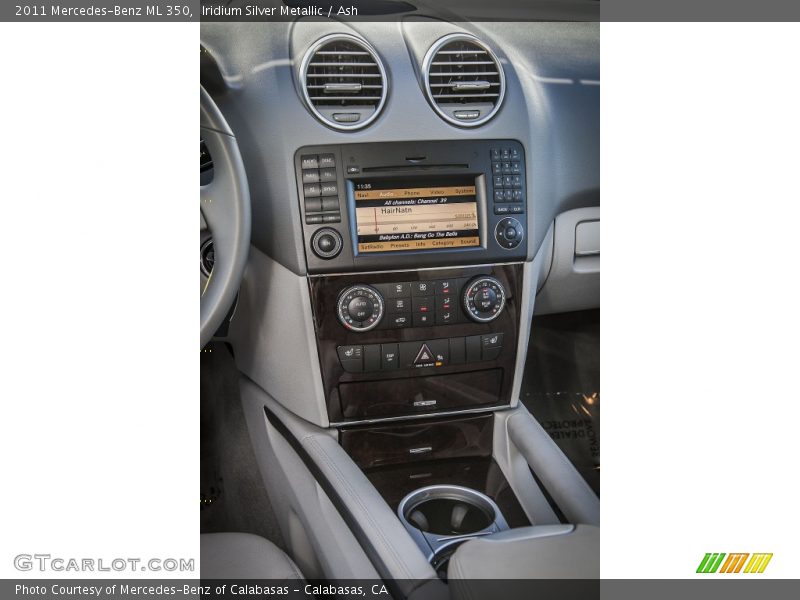 Iridium Silver Metallic / Ash 2011 Mercedes-Benz ML 350