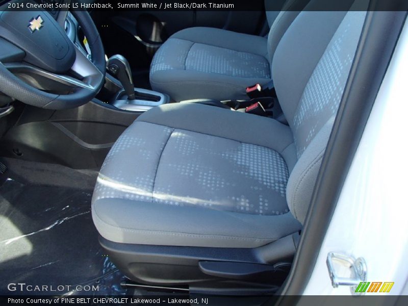 Summit White / Jet Black/Dark Titanium 2014 Chevrolet Sonic LS Hatchback
