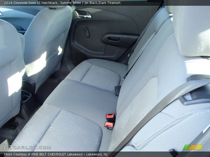 Summit White / Jet Black/Dark Titanium 2014 Chevrolet Sonic LS Hatchback