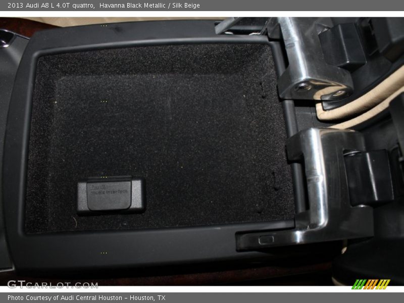 Havanna Black Metallic / Silk Beige 2013 Audi A8 L 4.0T quattro