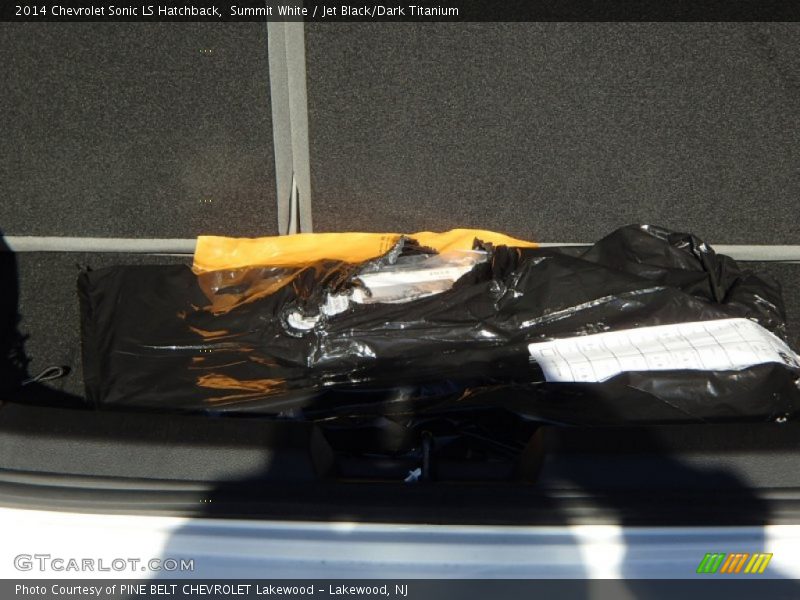 Summit White / Jet Black/Dark Titanium 2014 Chevrolet Sonic LS Hatchback