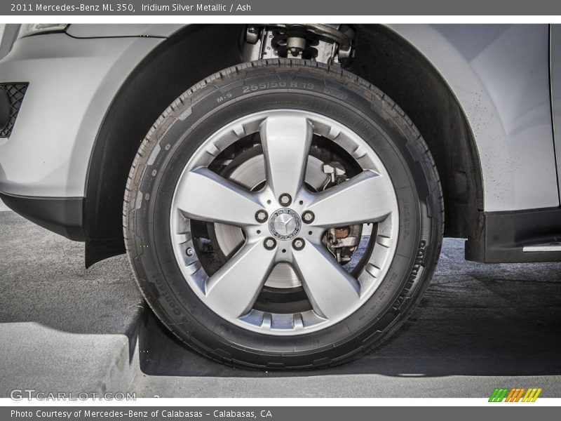 Iridium Silver Metallic / Ash 2011 Mercedes-Benz ML 350
