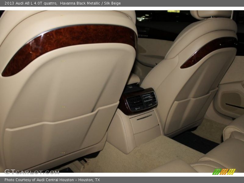 Havanna Black Metallic / Silk Beige 2013 Audi A8 L 4.0T quattro
