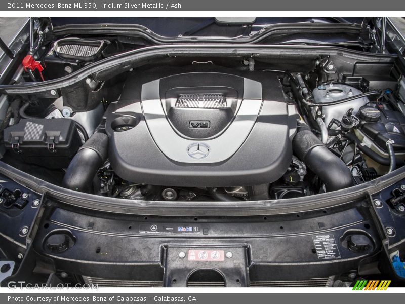 Iridium Silver Metallic / Ash 2011 Mercedes-Benz ML 350