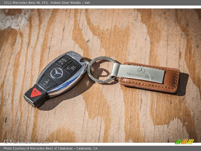 Iridium Silver Metallic / Ash 2011 Mercedes-Benz ML 350
