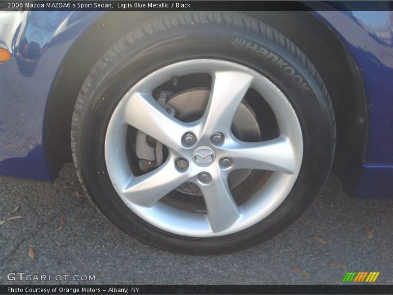 Lapis Blue Metallic / Black 2006 Mazda MAZDA6 s Sport Sedan