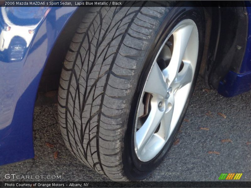 Lapis Blue Metallic / Black 2006 Mazda MAZDA6 s Sport Sedan