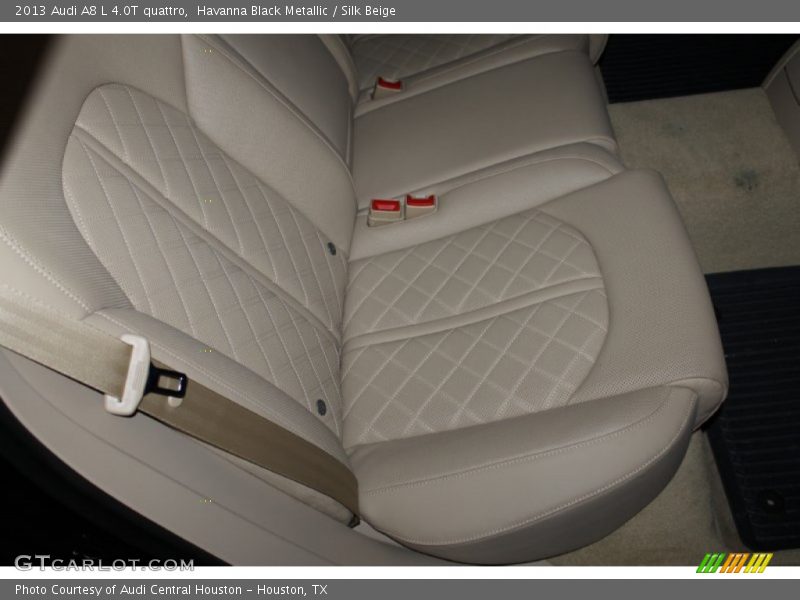Havanna Black Metallic / Silk Beige 2013 Audi A8 L 4.0T quattro