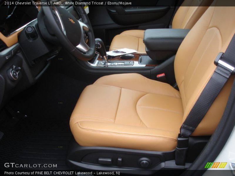 Front Seat of 2014 Traverse LT AWD