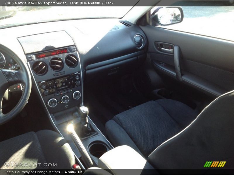 Lapis Blue Metallic / Black 2006 Mazda MAZDA6 s Sport Sedan