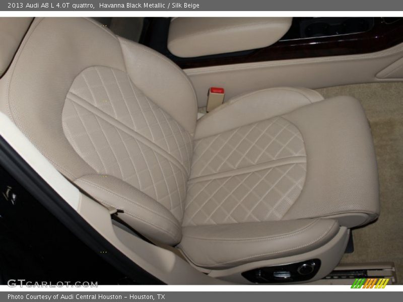 Havanna Black Metallic / Silk Beige 2013 Audi A8 L 4.0T quattro