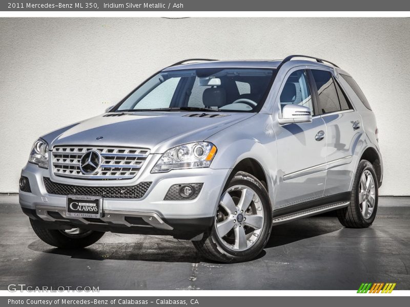 Iridium Silver Metallic / Ash 2011 Mercedes-Benz ML 350