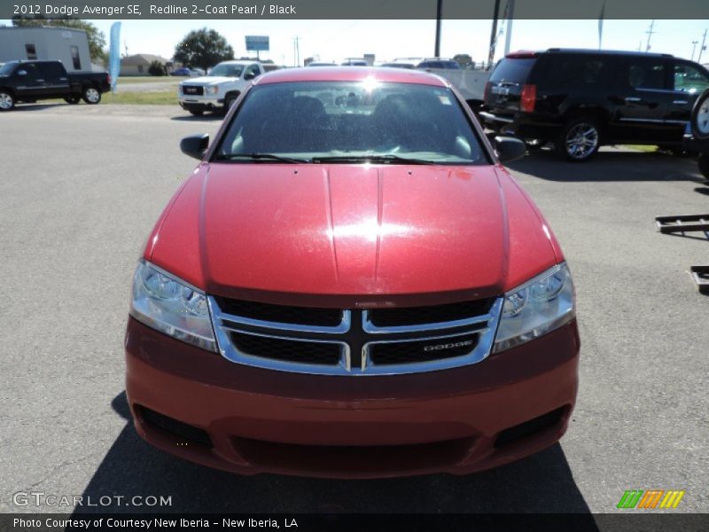 Redline 2-Coat Pearl / Black 2012 Dodge Avenger SE