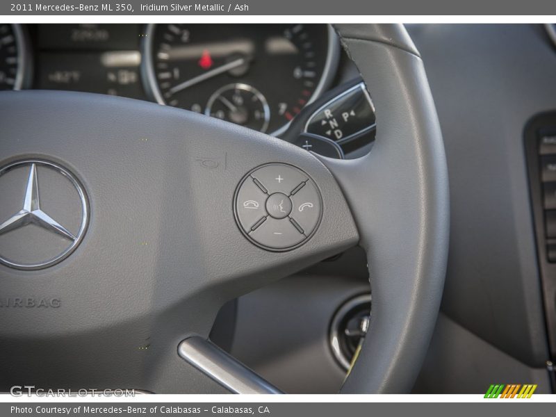 Iridium Silver Metallic / Ash 2011 Mercedes-Benz ML 350