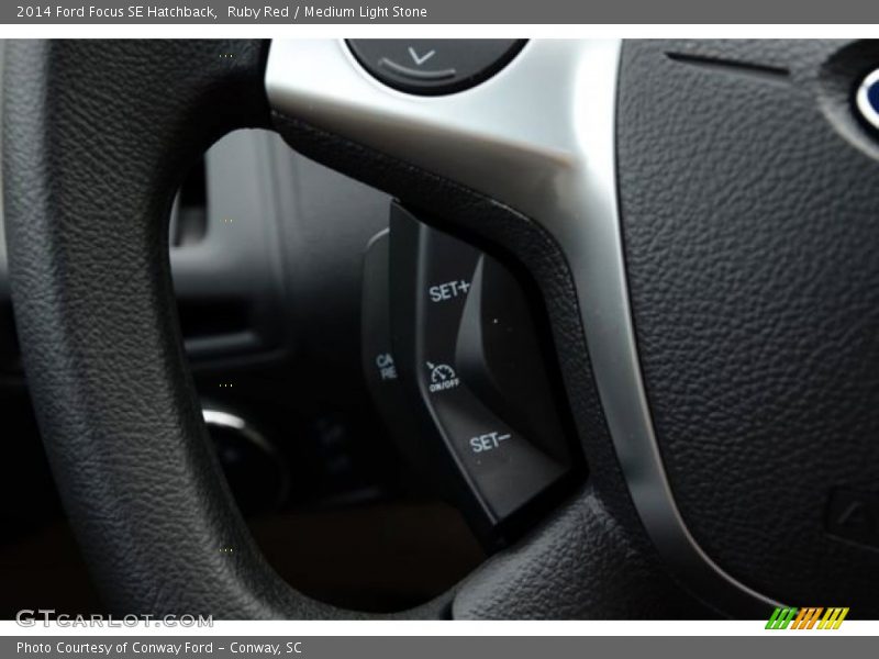 Ruby Red / Medium Light Stone 2014 Ford Focus SE Hatchback