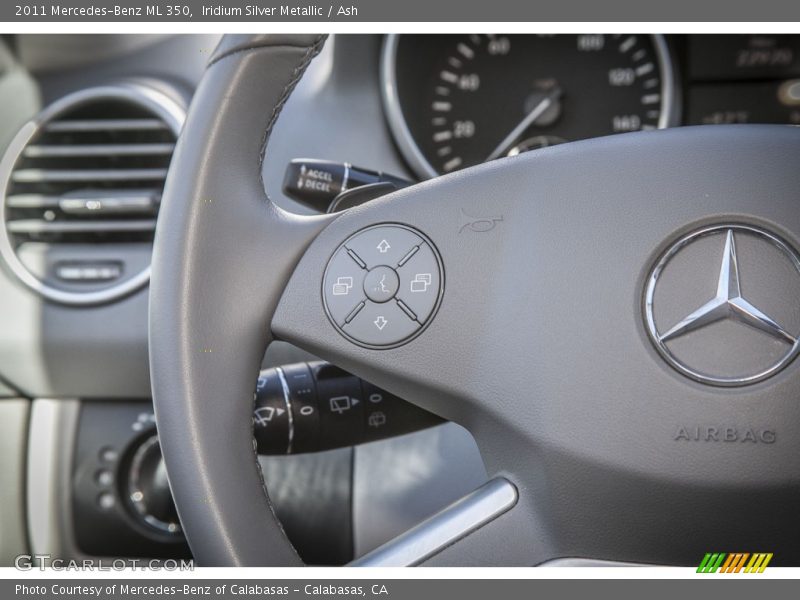 Iridium Silver Metallic / Ash 2011 Mercedes-Benz ML 350