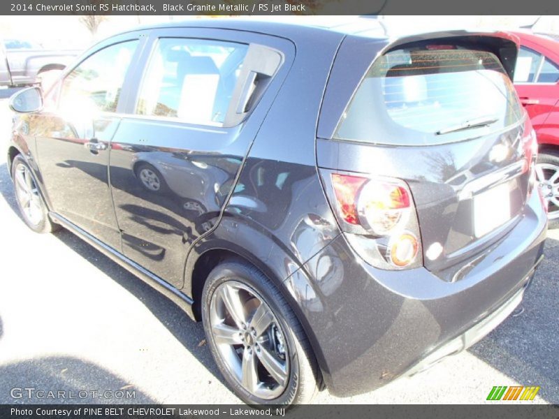 Black Granite Metallic / RS Jet Black 2014 Chevrolet Sonic RS Hatchback
