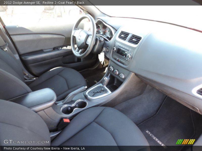 Redline 2-Coat Pearl / Black 2012 Dodge Avenger SE