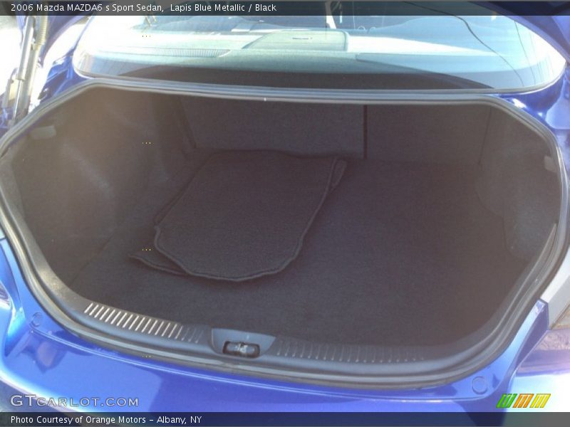 Lapis Blue Metallic / Black 2006 Mazda MAZDA6 s Sport Sedan