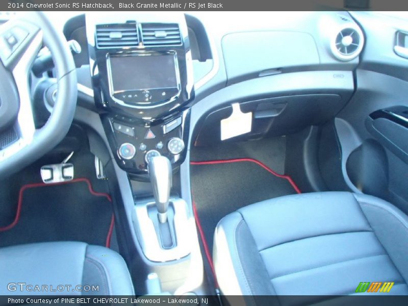 Black Granite Metallic / RS Jet Black 2014 Chevrolet Sonic RS Hatchback
