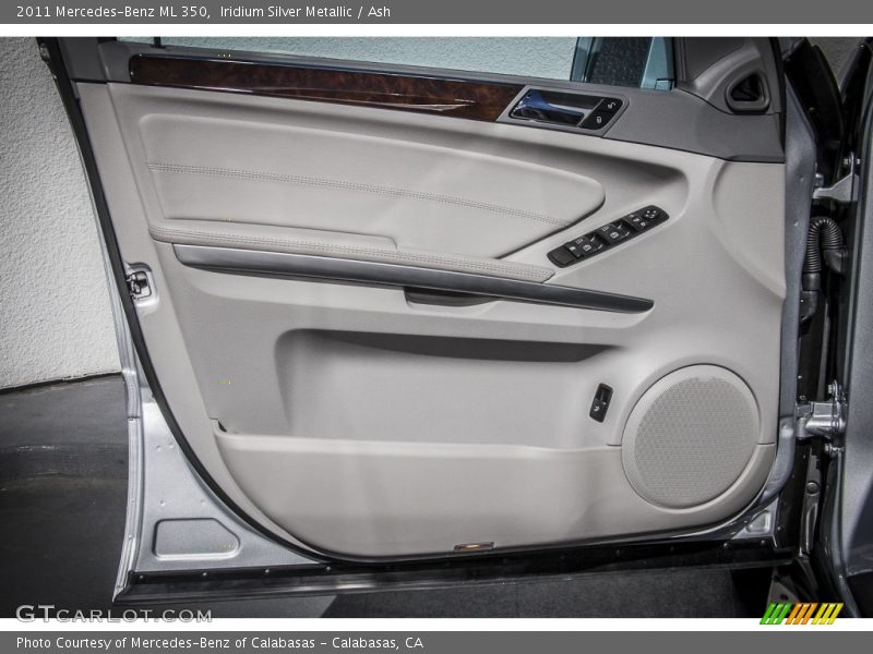 Iridium Silver Metallic / Ash 2011 Mercedes-Benz ML 350