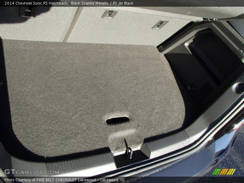 Black Granite Metallic / RS Jet Black 2014 Chevrolet Sonic RS Hatchback