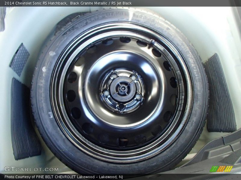 Black Granite Metallic / RS Jet Black 2014 Chevrolet Sonic RS Hatchback