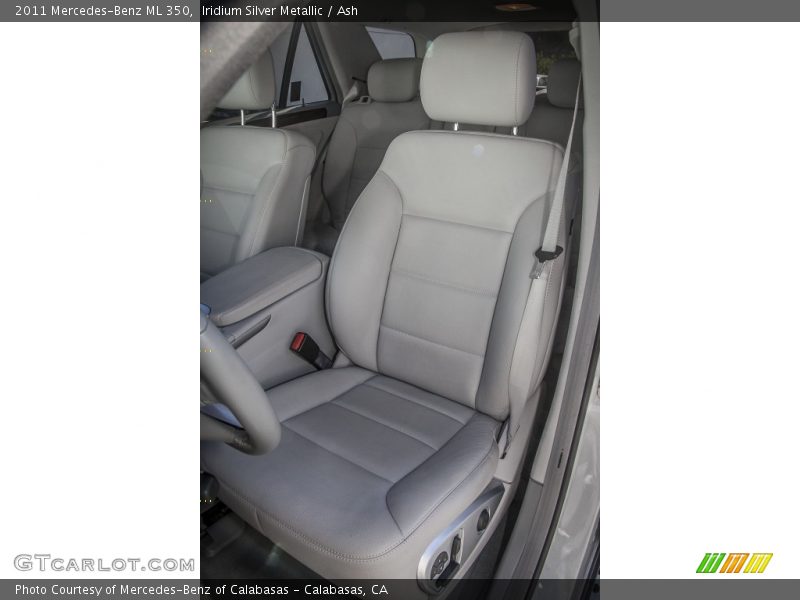 Iridium Silver Metallic / Ash 2011 Mercedes-Benz ML 350