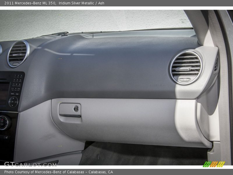 Iridium Silver Metallic / Ash 2011 Mercedes-Benz ML 350